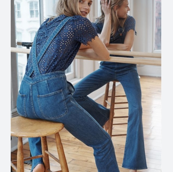 Madewell Denim - Madewell Flea Market Flare 70s Overalls